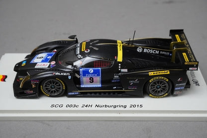 1:43 SPARK SG201 SCG 003c #9 24h Nurburgring 2015 model car
