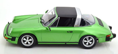 KKDC180682 KK scale 1:18 Porsche 911 Carrera 3.0 Targa 1977 Green Metallic