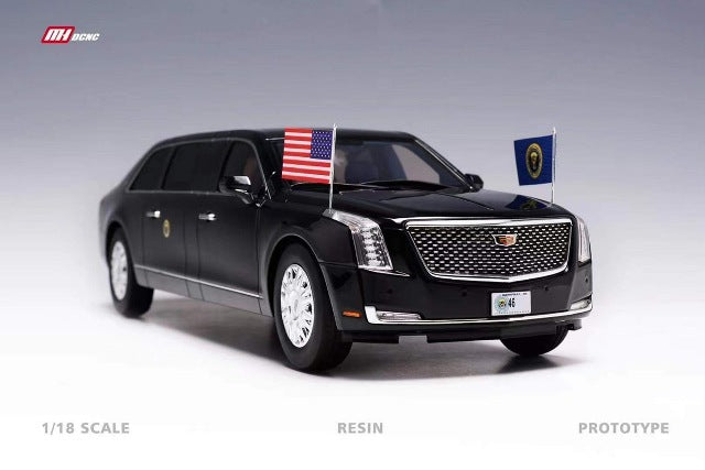 MH DCNC MOTORHELIX 1:18 Cadillac One The Beast Exclusive Vehicle for President