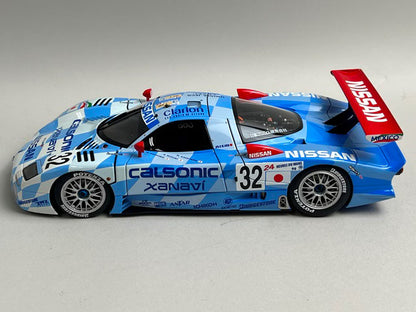 1:18 AUTOart 89876 Nissan R390 GT1 1998 Le Mans 24 Hours 3rd Overall  #32  Kazuyoshi Hoshino/Aguri Suzuki/Masahiko Kageyama