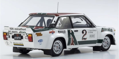 [ Pre-order ] KS08376G Kyosho 1:18 Fiat 131 Abarth 1978 Monte Carlo #2