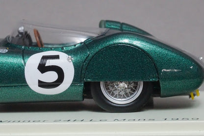 1:43 SPARK 43LM59 Aston Martin DBR 1 #5 Winner Le Mans 1959R.Salvadori C.Shelby