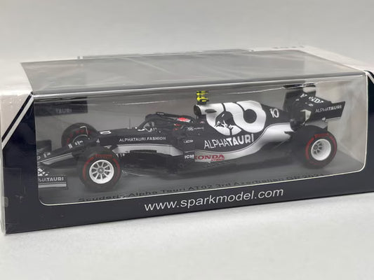 1:43 SPARK S7668 Scuderia Alpha Tauri  Azerbaijan GP 2021 #10 P.Gasly model car