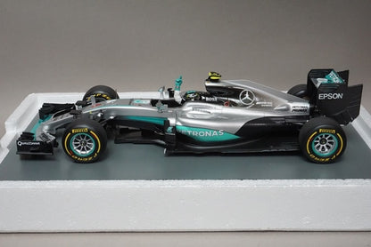 1:18 SPARK 18S250 Mercedes F1 W07 Hybrid Abu Dhabi GP Nico Rosberg 2016 #6