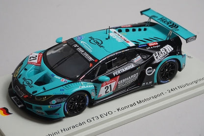 1:43 SPARK SG711 Lamborghini Huracan GT3 EVO Konrad Motorsport Nurburgring 24h 2020 #100 #21