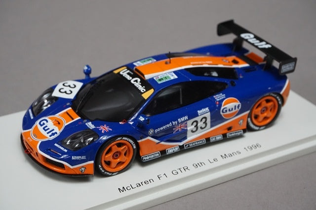 1:43 SPARK S4406 McLaren F1 GTR Le Mans Gulf 1996 #33