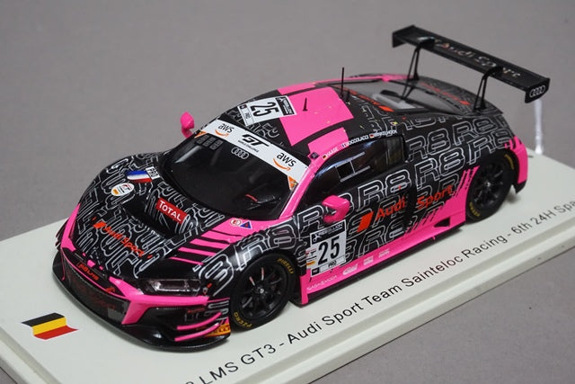 1:43 SPARK SB374 Audi R8 LMS GT3 Audi Sport Team Sainteloc Racing SPA 24h 2020 #25