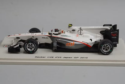 1:43 Spark SJ001 Sauber C29 Japanese GP 2010 #23 Kobayashi Kamui
