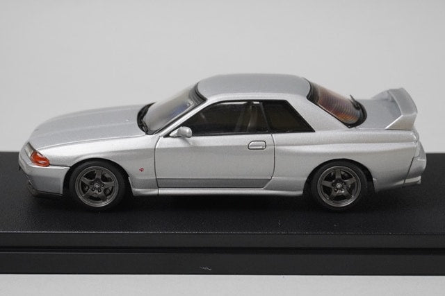 1:43 HPI 8159 Nissan Skyline GT-R (R32) Jet Silver Metallic