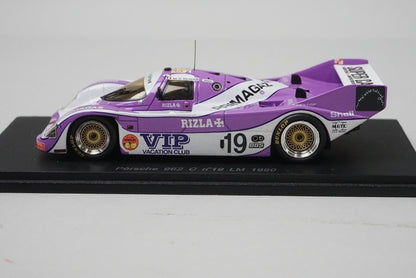 1:43 SPARK KBS017 Porsche 962C LM Le Mans 1990 #19 model car