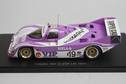 1:43 SPARK KBS017 Porsche 962C LM Le Mans 1990 #19 model car