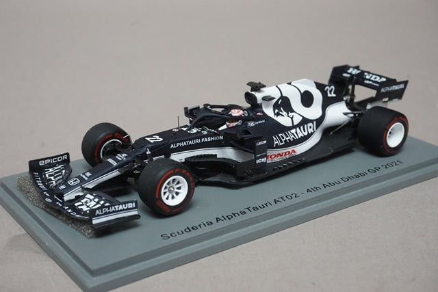 1:43 SPARK S7853 Scuderia AlphaTauri AT02 Abu Dhabi GP Yuki Tsunoda 2021 #22