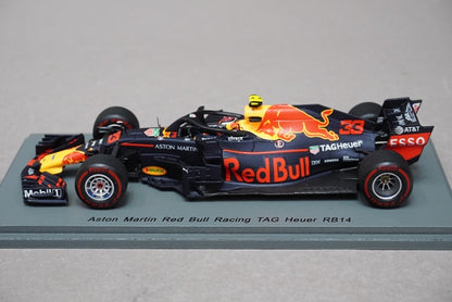 1:43 SPARK S6059 Aston Martin Red Bull Tag Heuer RB14 Australian GP 2018 #33 M.Verstappen