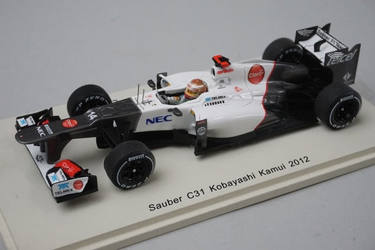 1:43 SPARK SS04 Suzuka Circuit Custom Sauber C31 Ferrari 2012 #14 model car