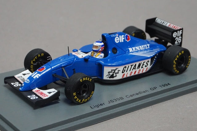 1:43 SPARK S7400 Ligier JS39B Canadian GP 1994 #26 O.Panis