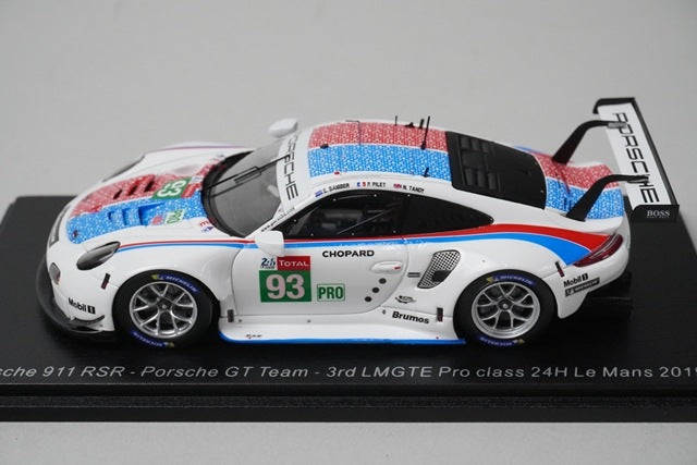 1:43 SPARK S7938 Porsche 911 RSR-Porsche-GT Team 3rd LMGTE Pro class LM 24h 2019