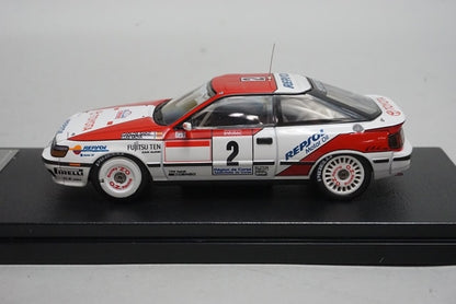 1:43 HPI 8088 Toyota Celica FT-Four Tour de Corse 1991 #2 C.Sainz/L.Moya