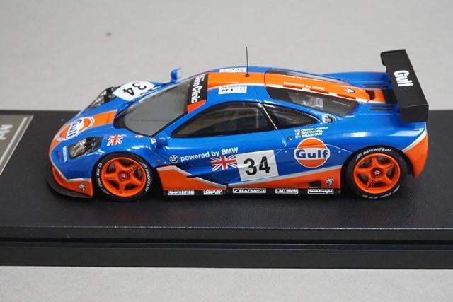 1:43 HPI 8263 MIRAGE McLaren F1 GTR Le Mans 1996 #34 model car