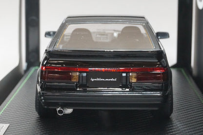 1:18 ignition model IG1641 Toyota Sprinter Trueno AE86 3door GT Apex Black Limited MIYAZAWA MODEL