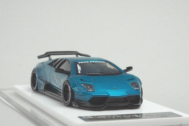 LB670-023 LB PERFORMANCE 1:64 LIBERTY WALK LB Works Murcielago LP670 40th Blue