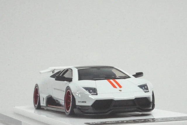 LB670-025 LB PERFORMANCE 1:64 LIBERTY WALK LB Works Murcielago LP670 White/Red