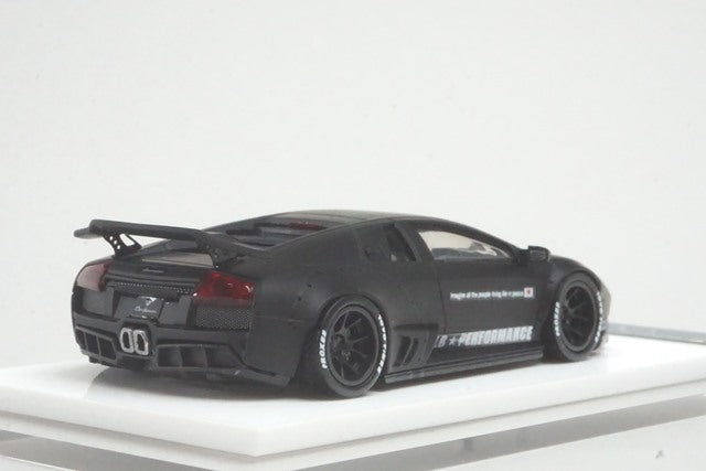 LB670-027 LB PERFORMANCE 1:64 LIBERTY WALK LB Works Murcielago LP670 Matte Black