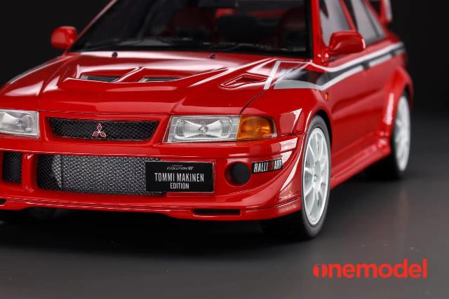 [ Pre-order ] OM23B-001-M onemodel 1:18 scale Mitsubishi Lancer Evolution VI Tommi Makinen Edition Red