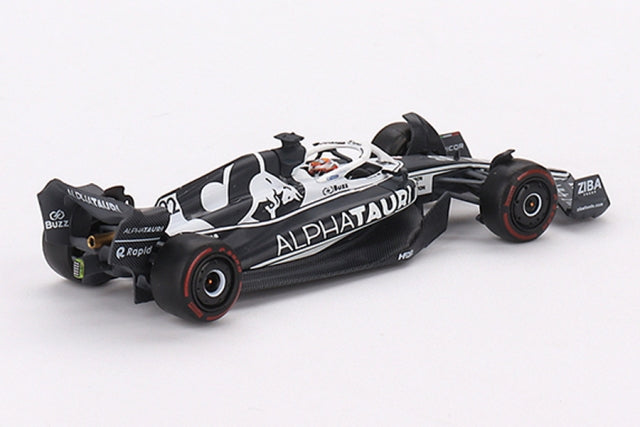 MGT00521-L TSM MINI-GT 1:64 Alfa Tauri F1 AT03 2022 #22 Abu Dhabi GP Hiroki Tsunoda