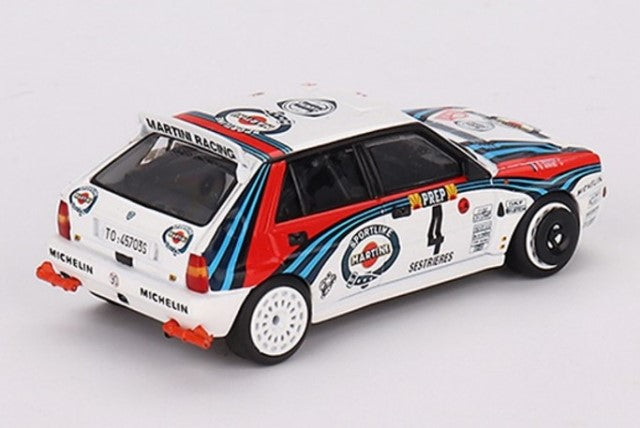 MGTS0002 TSM MINI-GT 1:64 Lancia Delta HF Integrale Evoluzione Monte Carlo Rally 1992 LHD 4Set