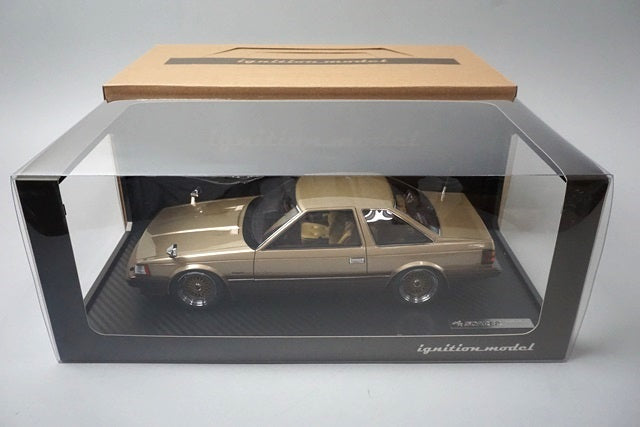 1:18 ignition model IG1376 Toyota Soarer 2800GT Extra (Z10) Gold/Brown