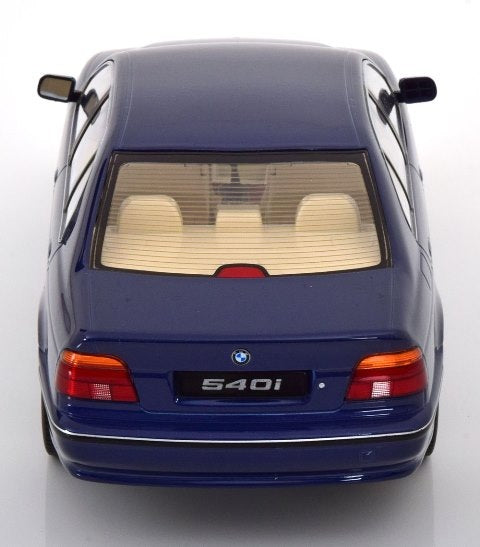 KKDC181052 KK scale 1:18 BMW 540i E39 Sedan 1995 Blue Metallic