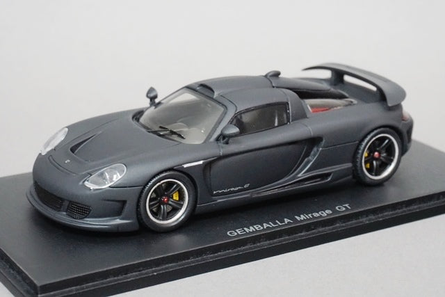 1:43 SPARK S0721 Gemballa Mirage GT Matt Black