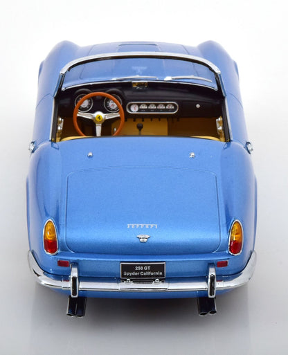 KKDC181044 KK scale 1:18 Ferrari 250 California Spyder 1960 Light Blue Metallic