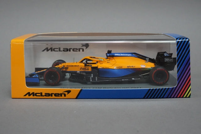 1:43 SPARK S7670 McLaren MCL35M #3 McLaren 7th Bahrain GP 2021 Daniel Ricciardo