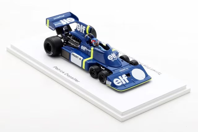 ROMU046 Spark 1:43 ROMU Custom Tyrrell P34 Prototype 1st Test Silverstone P. Depailler