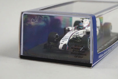 1:43 SPARK SCS144 Suzuka Circuit special order Williams Martini Racing FW36 V.Bottas Malaysia GP 2014 #77