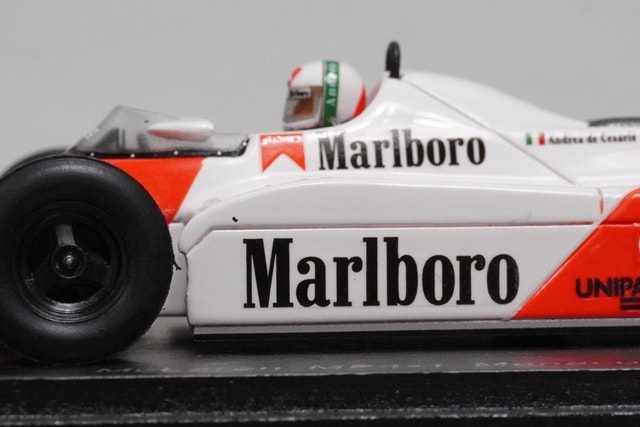 1:43 SPARK S4301 McLaren MP4-1 Monaco GP 1981 #8 Andrea De Cesaris Marlboro