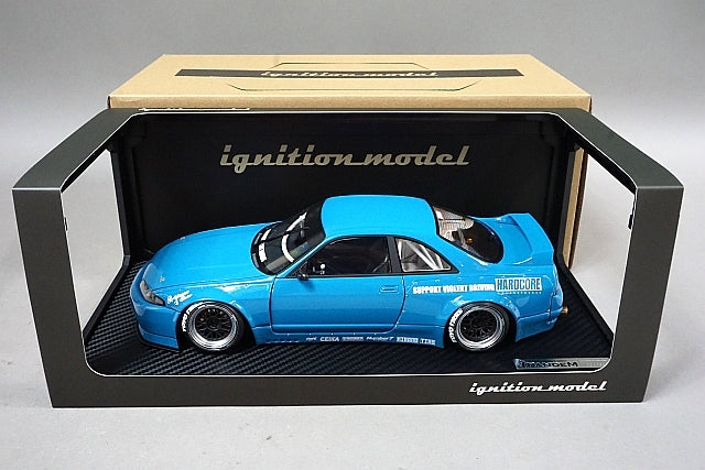 1:18 ignition model IG3026 PANDEM GT-R (BCNR33) Blue