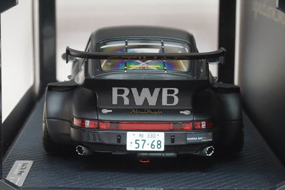 1:18 ignition model IG2465 RWB 964 Matte Black