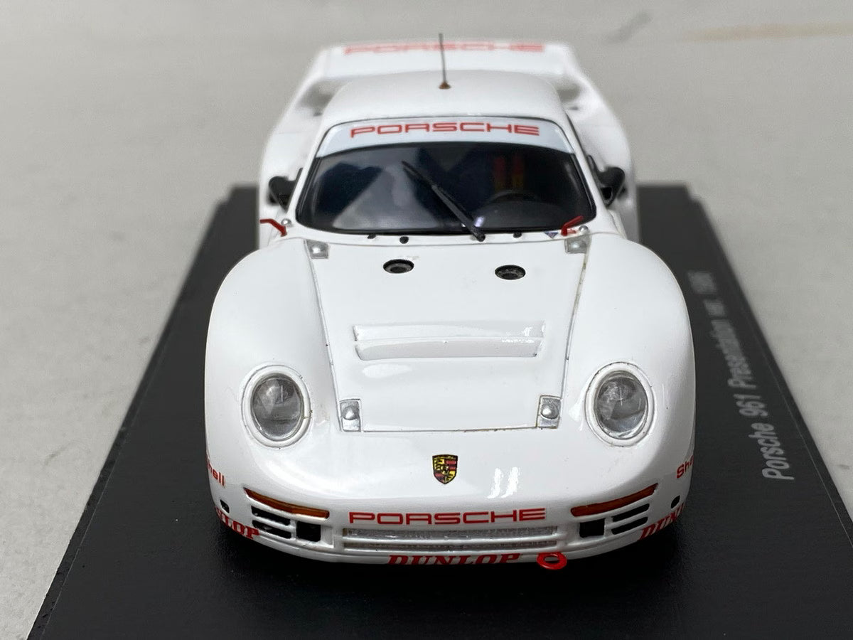 1:43 Spark KBS040 International Trade Custom Porsche 961 Presentation ver. 1986 Shell