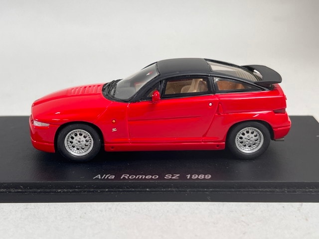 1:43 Spark S0612 Alfa Romeo - SZ Coupe 1989 Red – Boost Gear - GLOBAL