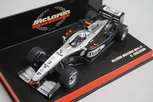 1:43 MINICHAMPS 530024303 McLaren Mercedes MP4-17 D.Coulthard #3 model car