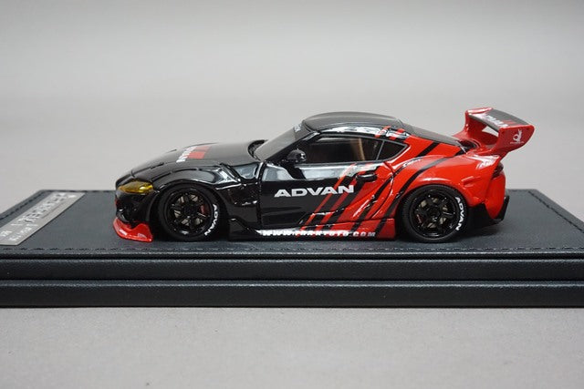 1:43 ignition model IG2148 WEB Limited PANDEM Supra A90 ADVAN Black / Red