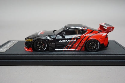 1:43 ignition model IG2148 WEB Limited PANDEM Supra A90 ADVAN Black / Red