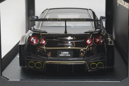 1:18 ignition model IG2359 Nissan LB Silhouette WORKS GT Nissan 35GT-RR Black