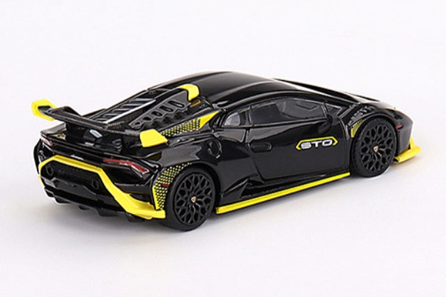 MGT00638-L TSM MINI-GT 1:64 Lamborghini HURACAN STO Nero Noctis LHD model car