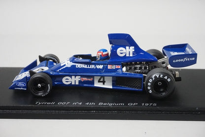 1:43 SPARK S1646 Tyrrell 007 Belgian GP 4th P.Dupayer 1975 #4