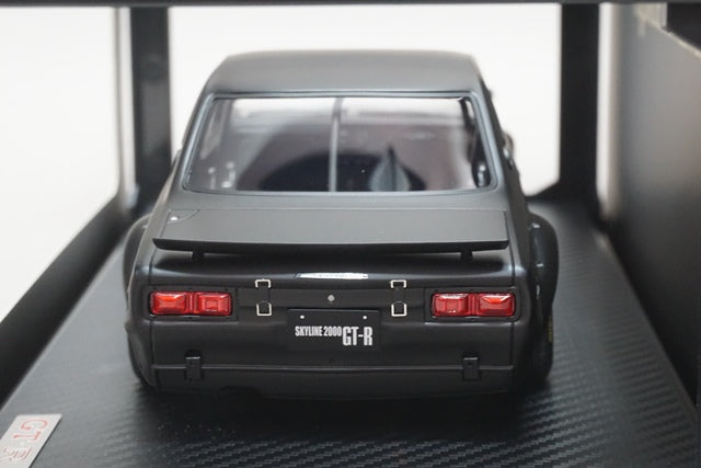 1:18 ignition model IG2021 Nissan Skyline 2000 GT-R (KPGC10) Matte Black