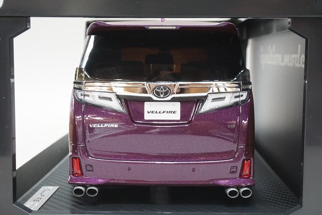 1:18 ignition model IG1674 Toyota Vellfire 30 ZG Purple Metallic