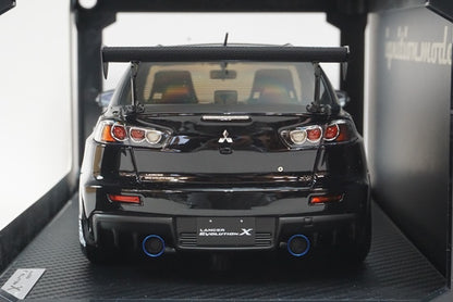 1:18 Ignition Model IG2299 Mitsubishi Lancer Evolution X CZ4A Black